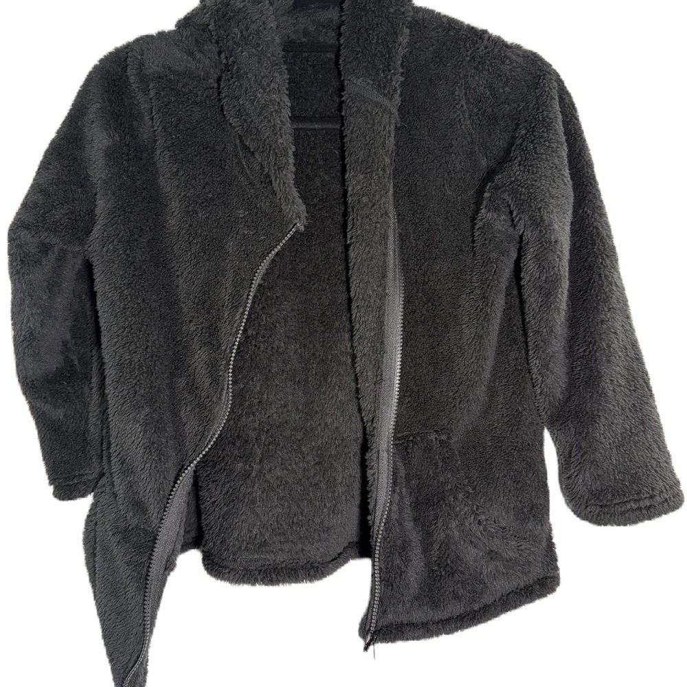 Cozy Black Kids Jacket